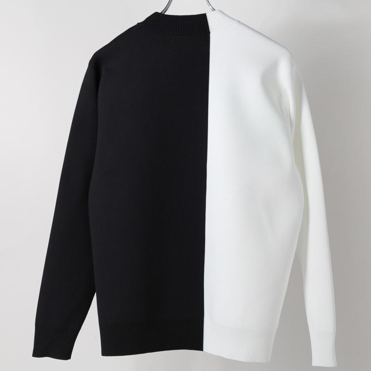 ディセンバーメイ ゴルフ ニット メンズ 長袖 ハイネック モック