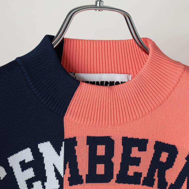 ディセンバーメイ ゴルフ ニット レディース 長袖 ハイネック モック