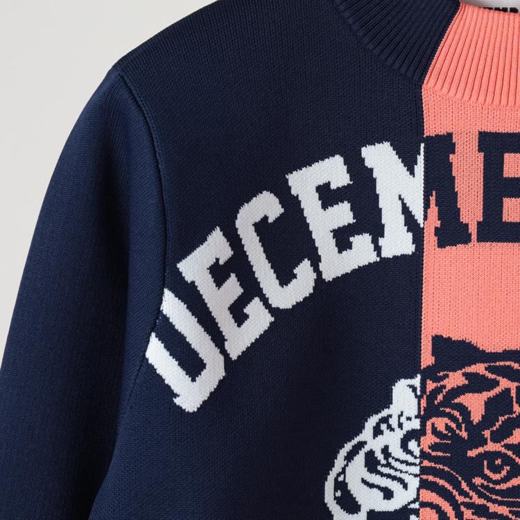 ディセンバーメイ ゴルフ ニット レディース 長袖 ハイネック モック