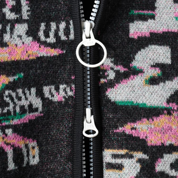 ディセンバーメイ ゴルフ ブルゾン メンズ 長袖 ニットブルゾン