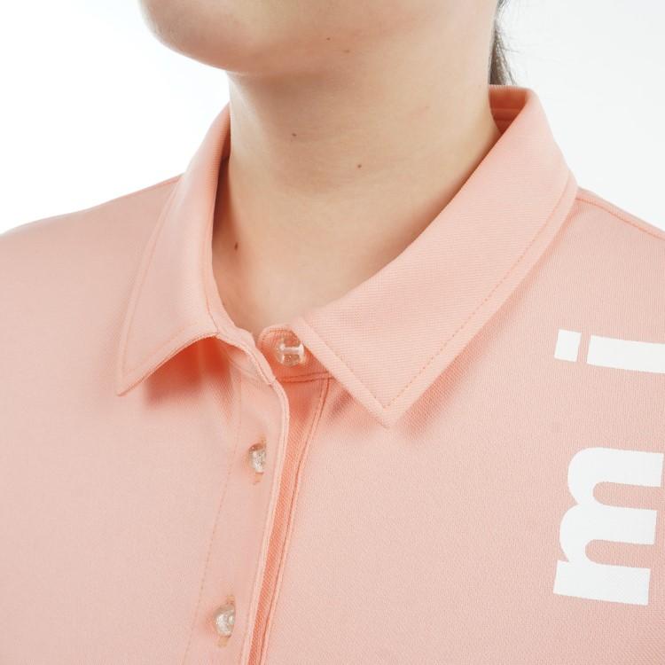 アドミラルゴルフ シャツ ポロシャツ レディース 半袖 ゴルフウェア 吸水速乾 ストレッチ ブランド ロゴ 春 夏 秋 ADLA528 Admiral golf Admiral Golf（アドミラルゴルフ） シャツ ポロシャツ レディース 半袖