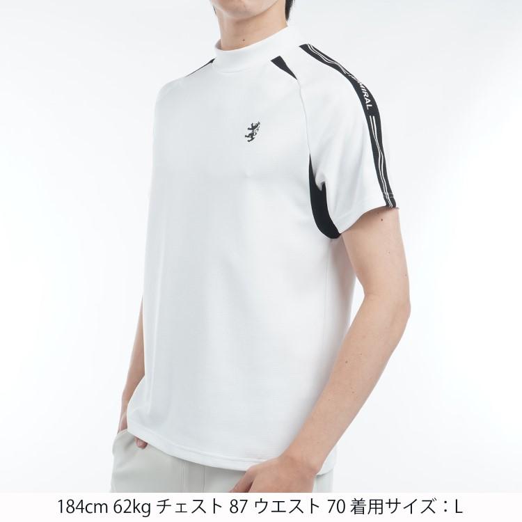 Admiral Golf（アドミラルゴルフ） シャツ モックシャツ メンズ 半袖