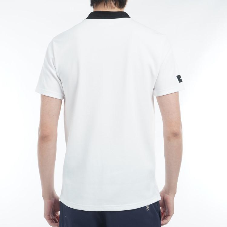 アドミラルゴルフ シャツ モックシャツ メンズ 半袖 モックネック UV