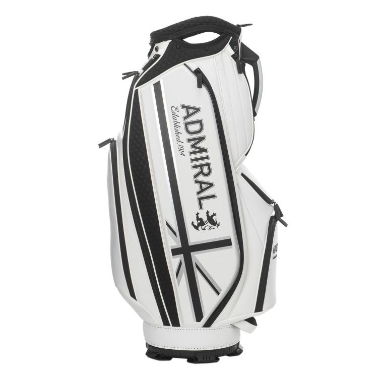 アドミラルゴルフ キャディバッグ メンズ 9.0型 6分割 約3.8kg カートバッグ ゴルフバッグ レア ブランド ADMG5AC2 ADMIRAL GOLF アドミラルキャディバッグ Admiral Golf（アドミラルゴルフ） キャディバッグ メンズ 9.0型 6分割