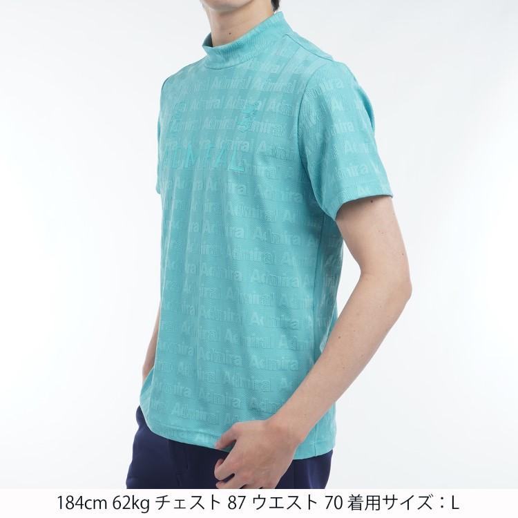 Admiral Golf（アドミラルゴルフ） シャツ モックシャツ メンズ 半袖