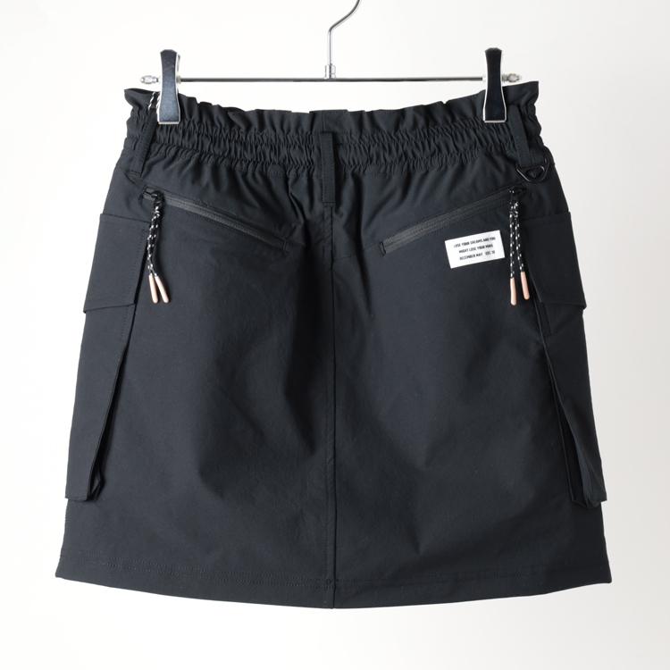 ディセンバーメイ ゴルフ ミニスカート レディース インナーパンツ スカート ストレッチ 無地 撥水 防風 小雨 簡易レイン ゴルフウェア ブランド DECEMBERMAY 2-412-2550 ディセンバーメイ ゴルフ ミニスカート レディース インナーパンツ