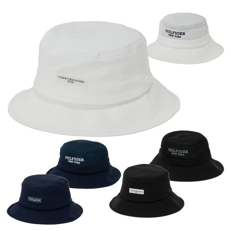 トミーヒルフィガー ゴルフ バケットハット メンズ レディース 帽子 2WAY ハット バケツハット ゴルフハット 無地 春 夏 秋 冬 ブランド THMB5S03   GOLF TOMMY HILFIGER GOLF（トミー ヒルフィガー ゴルフ） トミー
