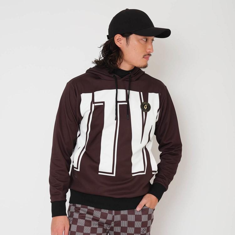 V12（ヴィ・トゥエルヴ） ゴルフ パーカー メンズ 長袖 プルオーバー