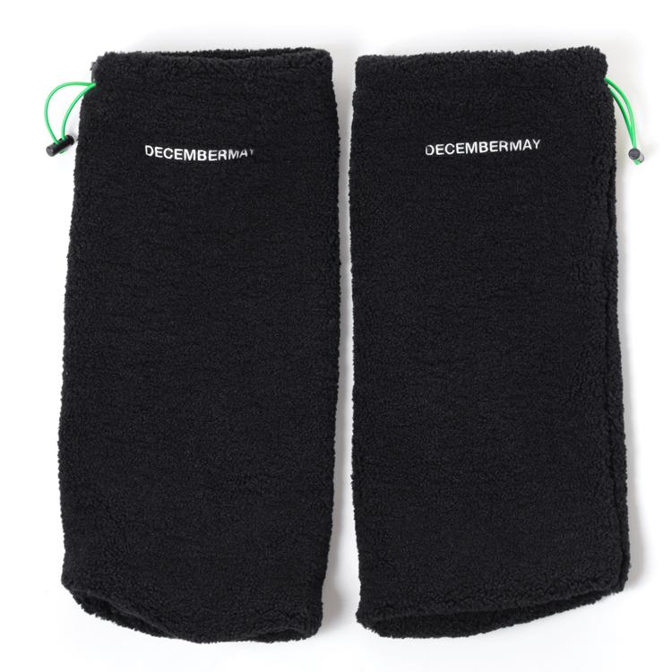 ディセンバーメイ ゴルフ レッグウォーマー レディース ボア 冬用 保温