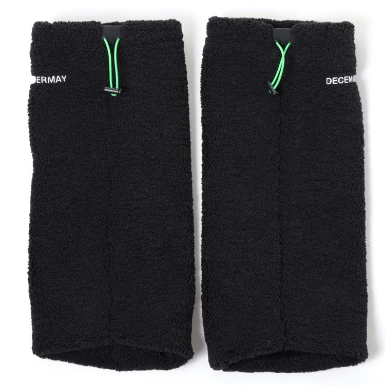 ディセンバーメイ ゴルフ レッグウォーマー レディース ボア 冬用 保温