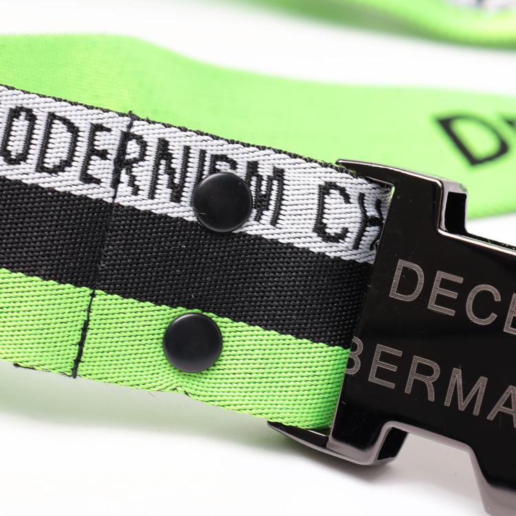 ディセンバーメイ ゴルフ ベルト メンズ レディース ジャガード バイカラー バックルベルト テープベルト 無地 ゴルフウェア ブランド ロゴ DECEMBERMAY 3-999-4508 ディセンバーメイ ゴルフ ベルト メンズ レディース ジャガード バイ