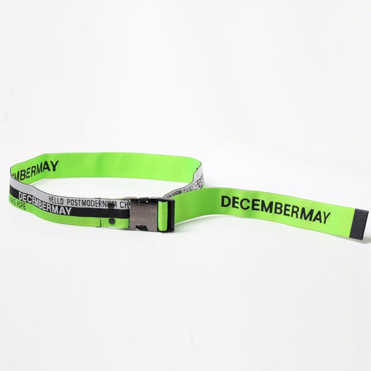 ディセンバーメイ ゴルフ ベルト メンズ レディース ジャガード バイ