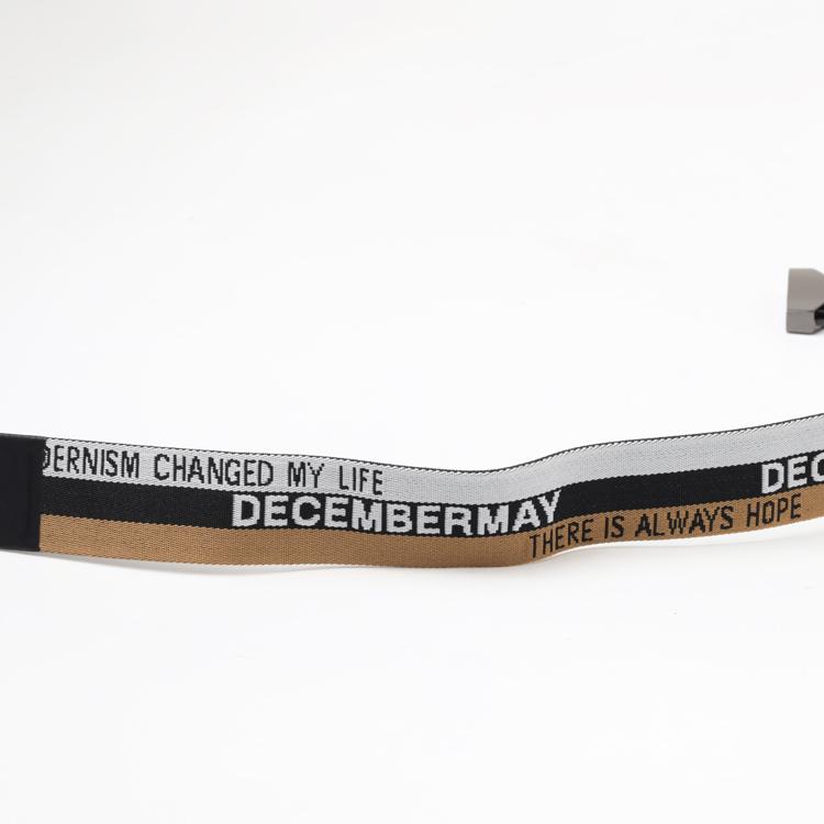 ディセンバーメイ ゴルフ ベルト メンズ レディース ジャガード バイ