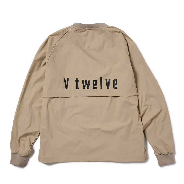 V12 V twelve ベージュ 長袖 Lサイズ ウインドブレーカー　ブルゾン V12 V twelve ベージュ 長袖 Lサイズ ウインドブレーカー ブルゾン
