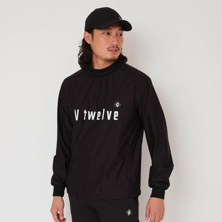 V12 ゴルフ ジャケット メンズ ブルゾン フルジップ 長袖 軽量 吸水速乾 ストレッチ 無地 ロゴ ストレッチ ゴルフウェア ブランド V122510-JK04 V12（ヴィ・トゥエルヴ） ゴルフ ジャケット メンズ ブルゾン