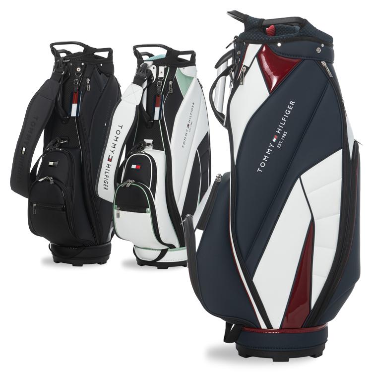 トミーヒルフィガー カート キャディバッグ thmg4sc5 【9.0型】 白