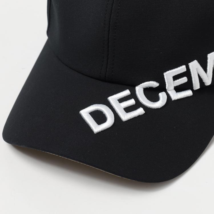 DECEMBERMAY ロゴキャップ ディセンバーメイ ゴルフ キャップ メンズ レディース 撥水 軽量 帽子