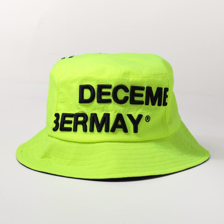 Decembermay キャップ メッシュ バケットハット ホワイト ゴルフ ディセンバーメイ ゴルフ バケットハット メンズ レディース ゴルフ