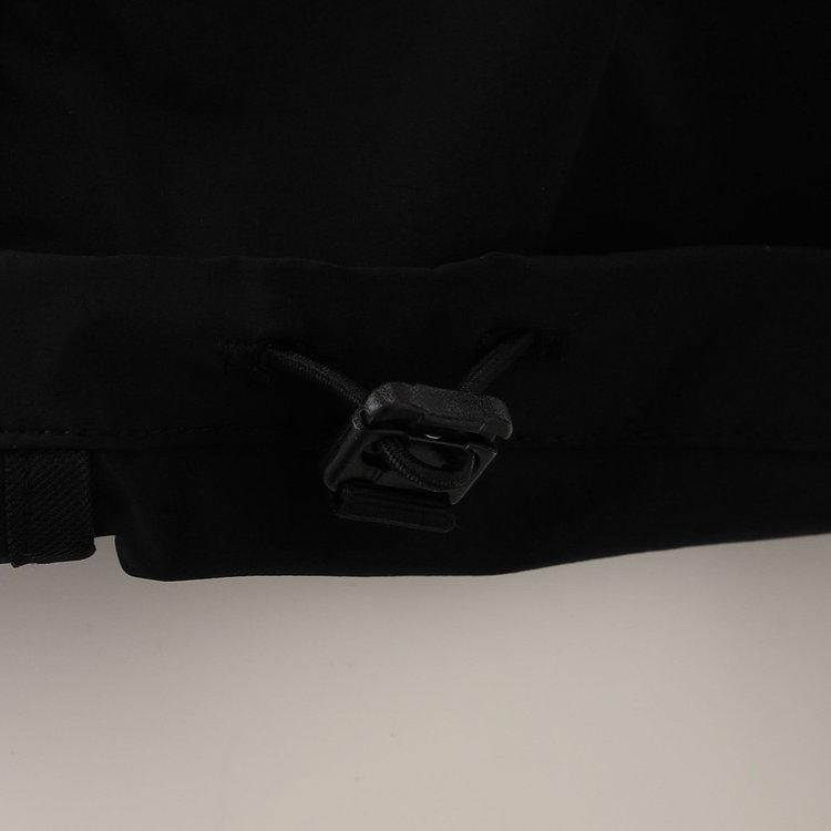 6512【美品】　ブリーフィング　プルオーバーパーカー　スウェード調　23年　黒 6512【美品】 ブリーフィング プルオーバーパーカー スウェード調 23年