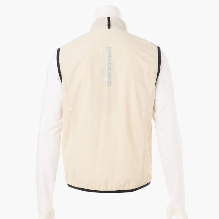 Briefing ブリーフィング　ウインドベスト　ベージュ　ゴルフウェア BRIEFING GOLF（ブリーフィングゴルフ） ブリーフィング ゴルフ ベスト