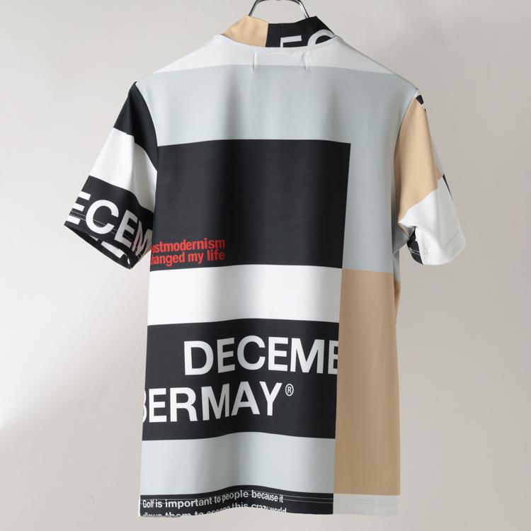 ディセンバーメイ ゴルフ モックシャツ メンズ レディース 半袖
