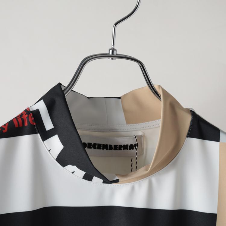 ディセンバーメイ ゴルフ モックシャツ メンズ レディース 半袖