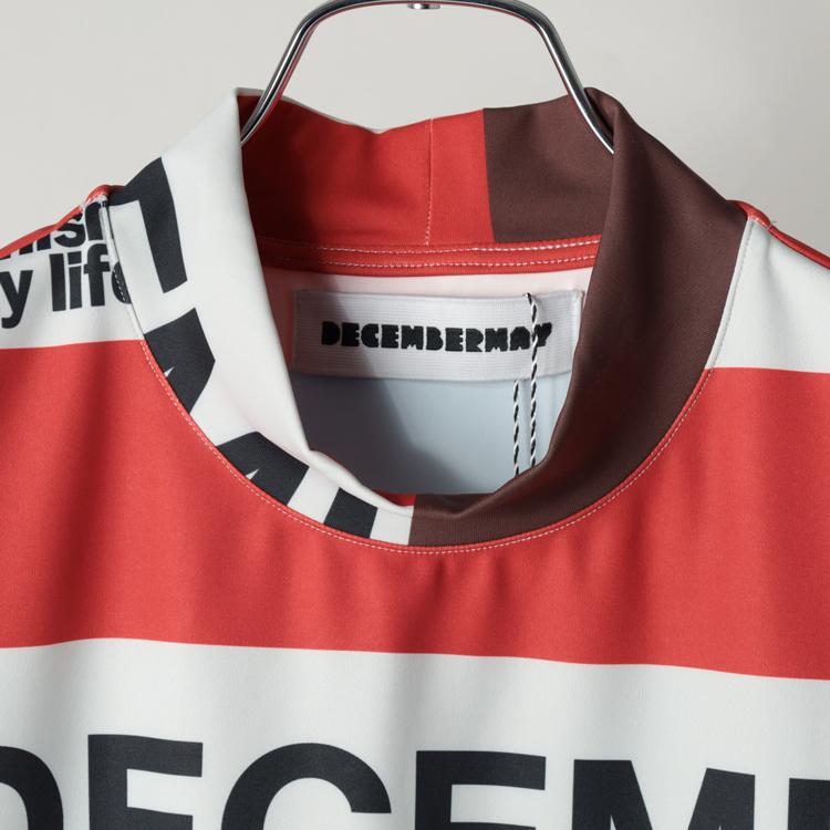 ディセンバーメイ ゴルフ モックシャツ メンズ レディース 半袖