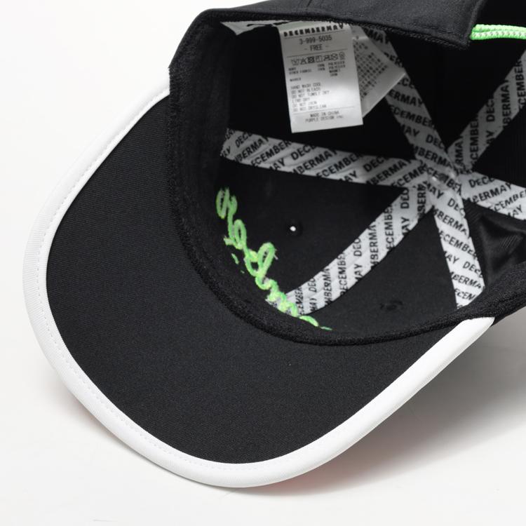 ディセンバーメイ ゴルフ キャップ メンズ レディース マーカー付き