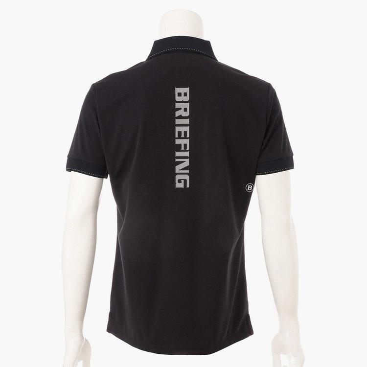 ブリーフィング ゴルフ ポロシャツ メンズ 半袖 バックロゴ