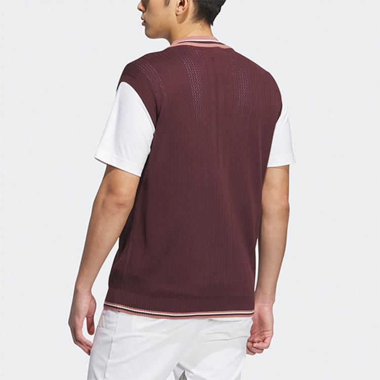 adidas（アディダス） ゴルフ ベスト メンズ レディース Vネック