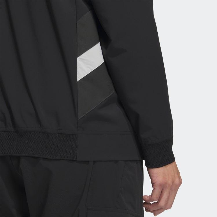adidas ゴルフメンズジャケット L ブラック メンズ ゴルフ ポインテッドインサレーション 長袖ジャケット / PADDED
