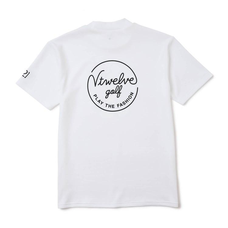 V12（ヴィ・トゥエルヴ） ゴルフ モックシャツ コラボ メンズ 半袖