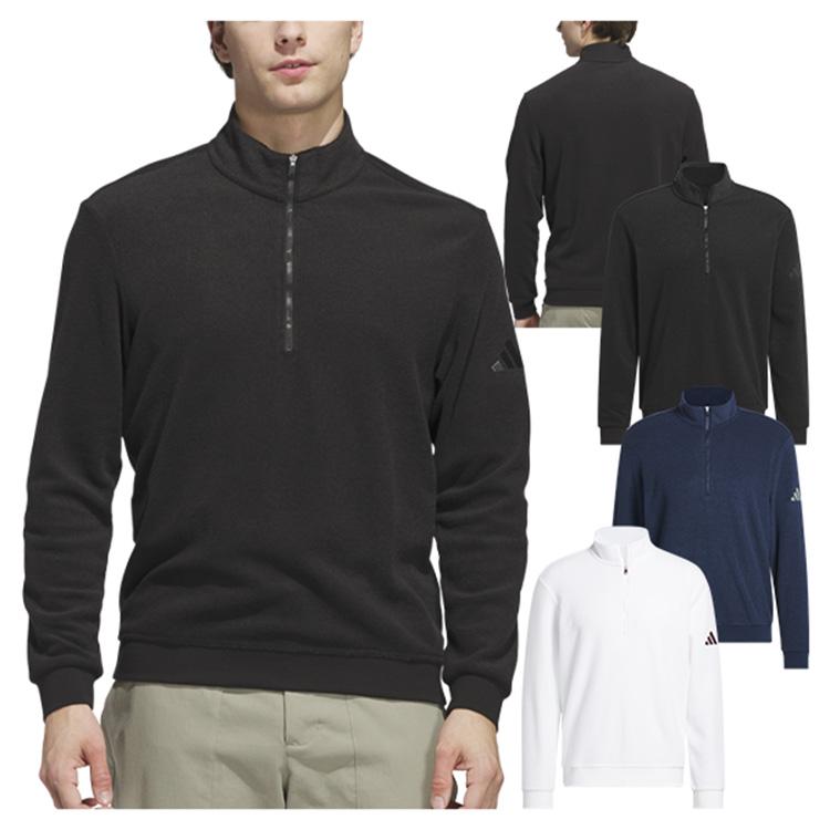 adidas（アディダス） ゴルフ ジャケット メンズ 長袖 スタンドネック