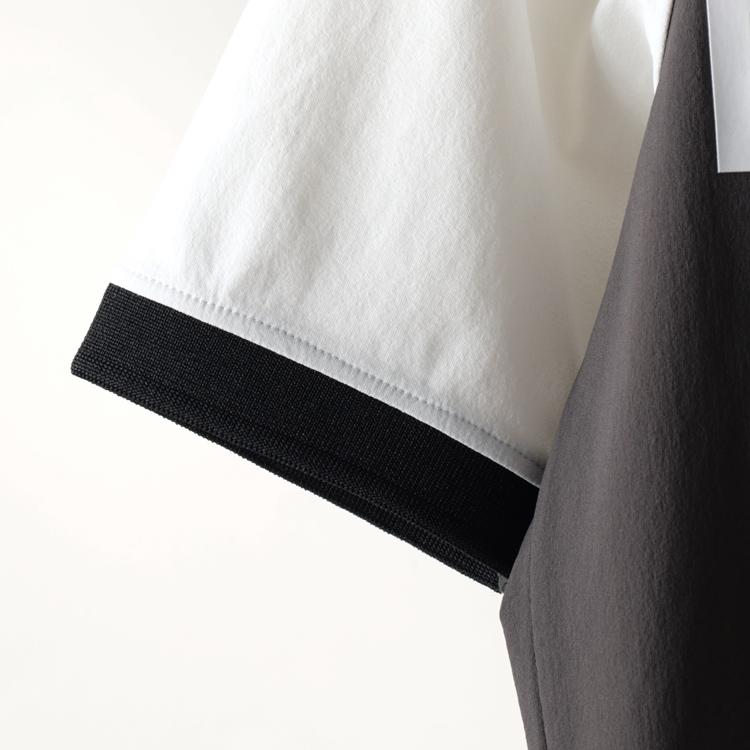 ディセンバーメイ ゴルフ モックシャツ レディース 半袖 ストレッチ