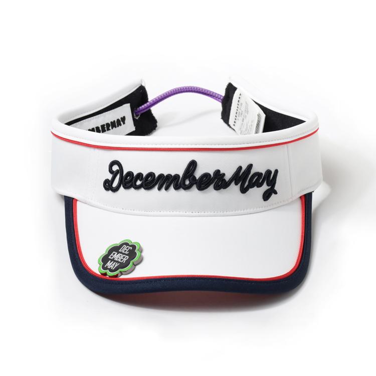 ディセンバーメイ ゴルフ サンバイザー メンズ レディース マーカー