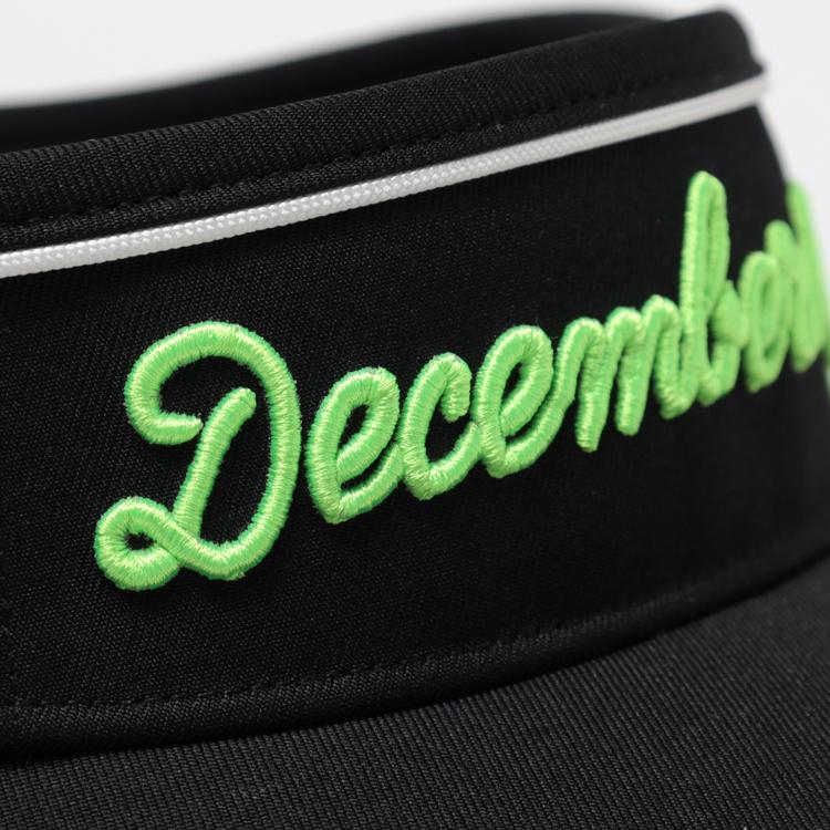 ディセンバーメイ ゴルフ サンバイザー メンズ レディース マーカー