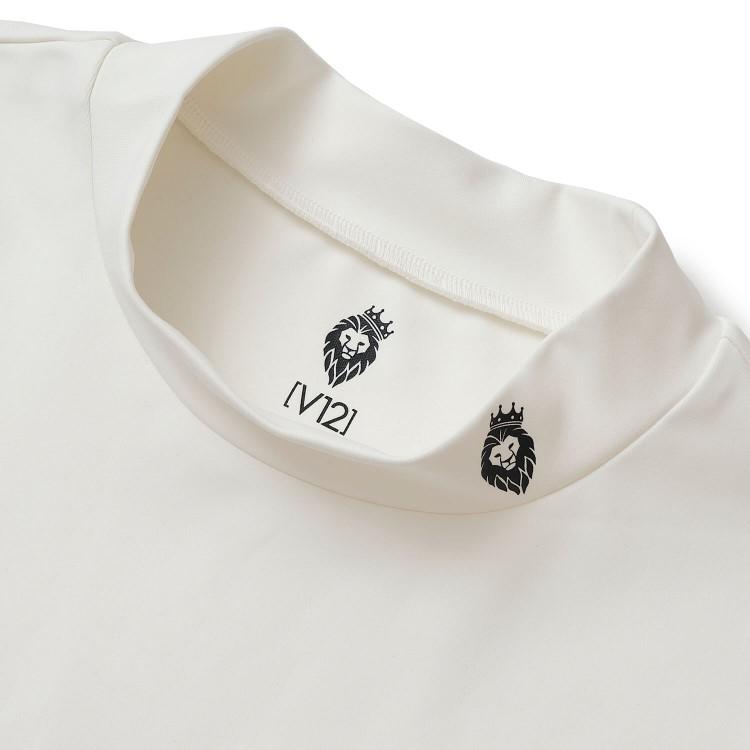 V12 ゴルフ モックシャツ メンズ 半袖 シャツ ハイネック モックネック