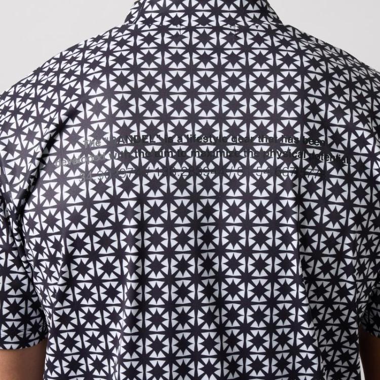 BANDEL（バンデル） ゴルフ モックシャツ メンズ 半袖 シャツ