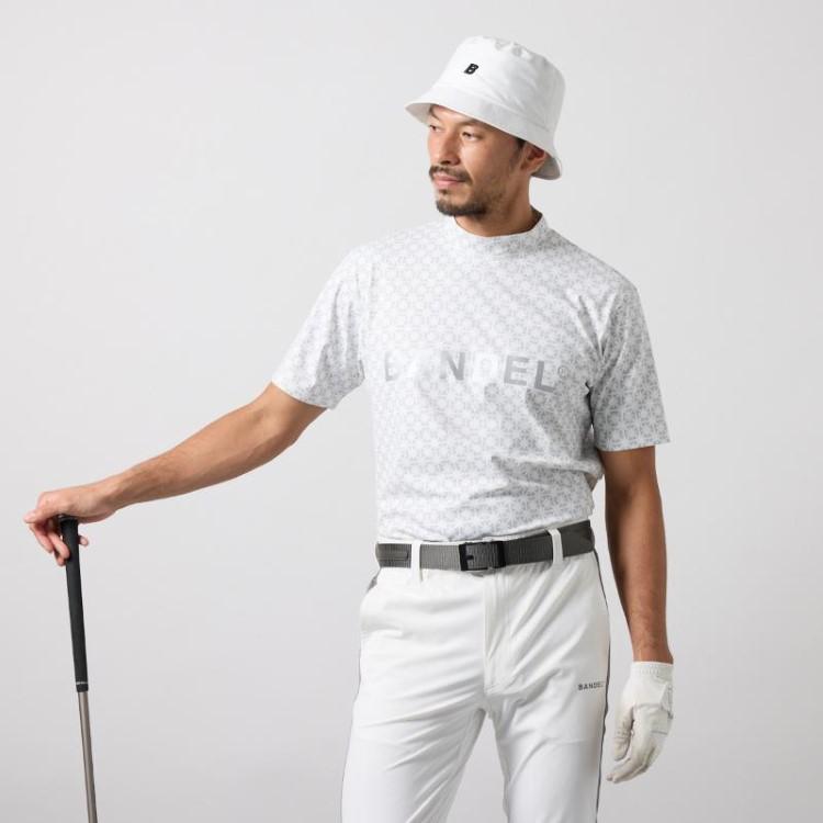 BANDEL（バンデル） ゴルフ モックシャツ メンズ 半袖 シャツ