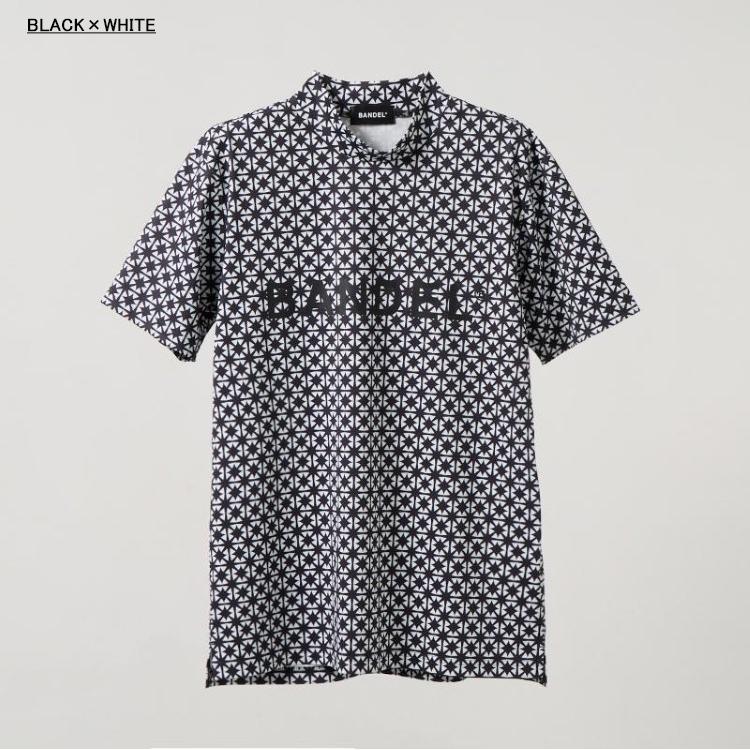 BANDEL GOLF メンズ　ハイネックシャツ BANDEL バンデル ゴルフ モックシャツ メンズ 半袖 シャツ ハイネック