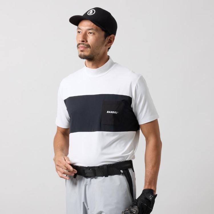 BANDEL（バンデル） ゴルフ モックシャツ メンズ 半袖 シャツ