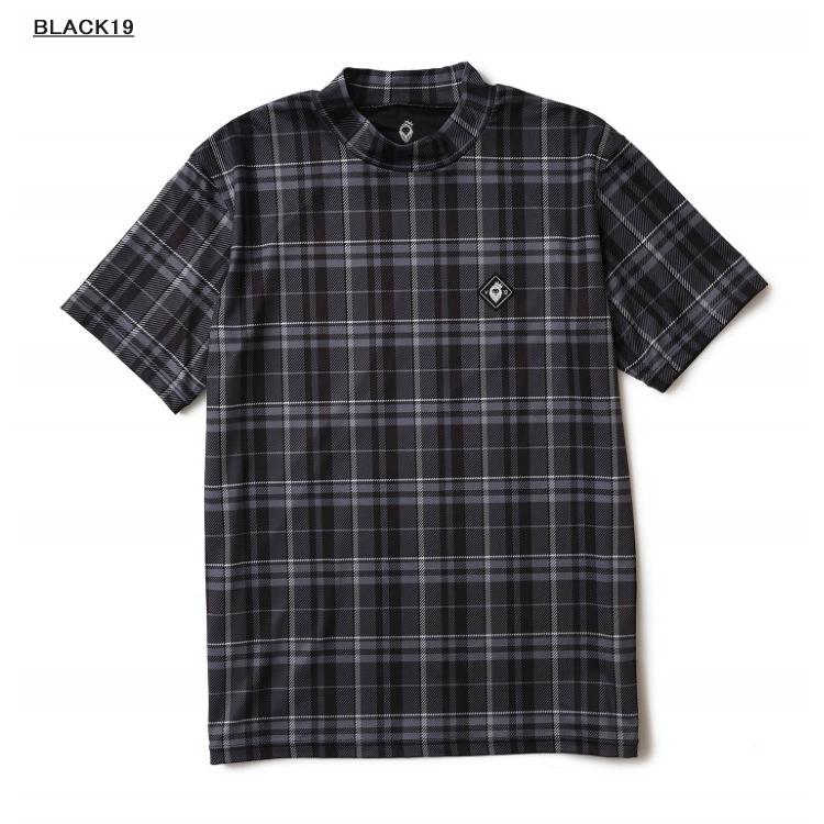 V12（ヴィ・トゥエルヴ） ゴルフ モックシャツ メンズ 半袖 シャツ