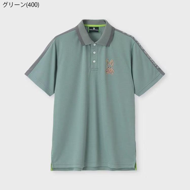Psycho Bunny（サイコバニー） ゴルフ ポロシャツ メンズ 半袖 シャツ