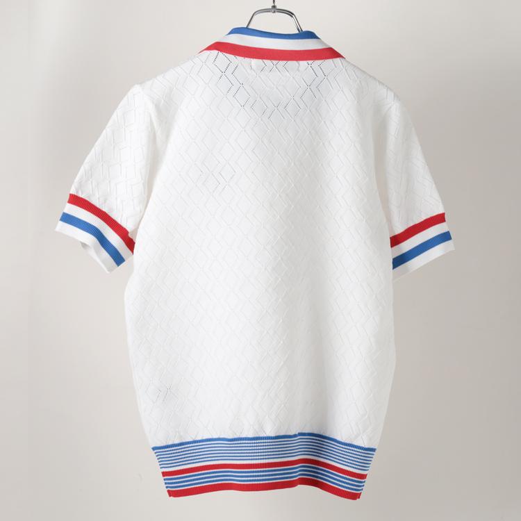 ディセンバーメイ ゴルフ ポロシャツ メンズ 半袖 シャツ クルーネック