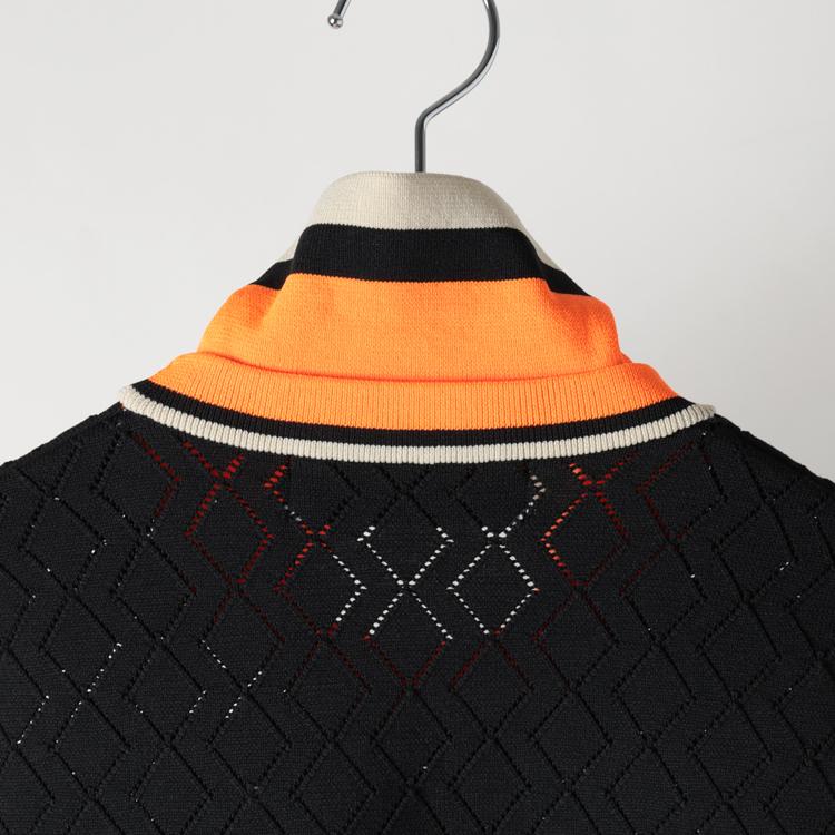 ディセンバーメイ ゴルフ ポロシャツ メンズ 半袖 シャツ クルーネック