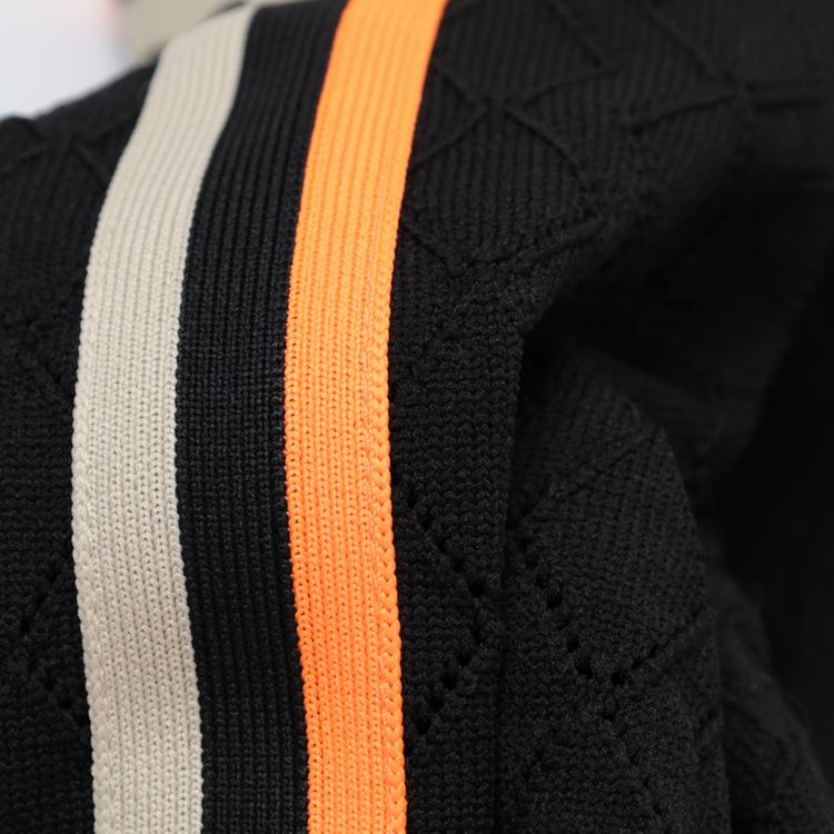 ディセンバーメイ ゴルフ ブルゾン レディース 長袖 ニットブルゾン