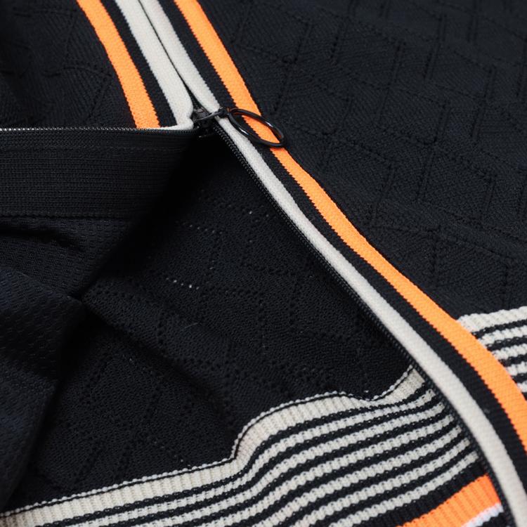 ディセンバーメイ ゴルフ ブルゾン レディース 長袖 ニットブルゾン