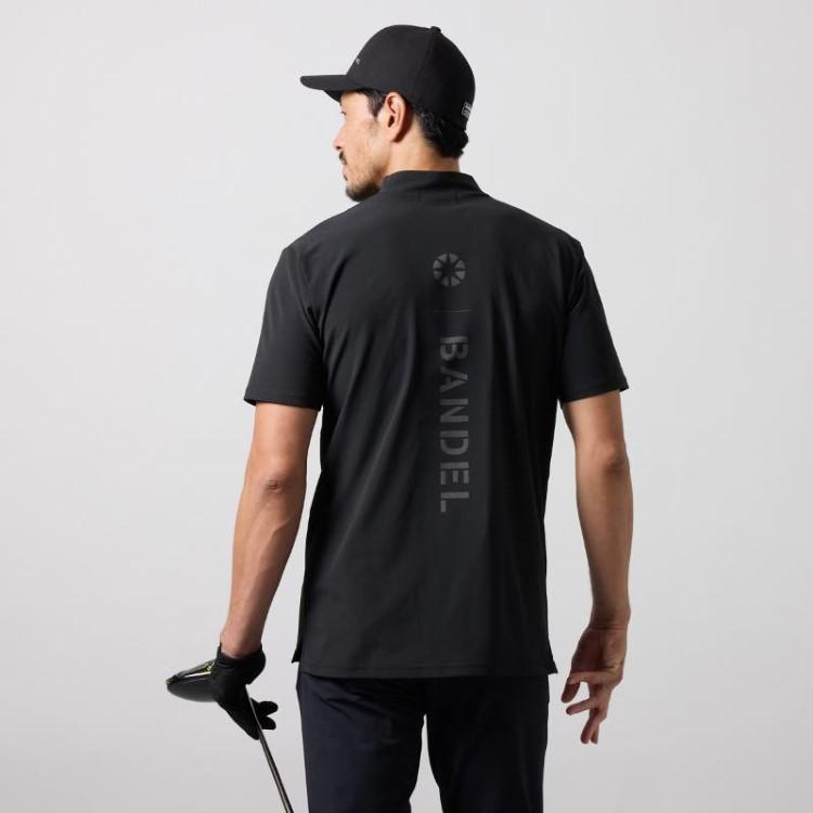 BANDEL（バンデル） ゴルフ モックシャツ メンズ 半袖 シャツ