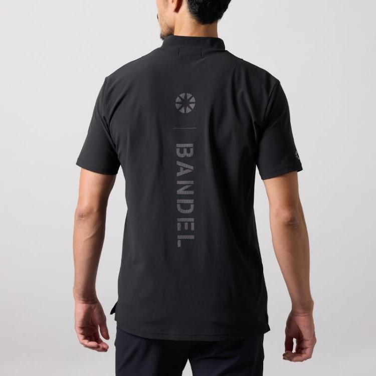 BANDEL（バンデル） ゴルフ モックシャツ メンズ 半袖 シャツ