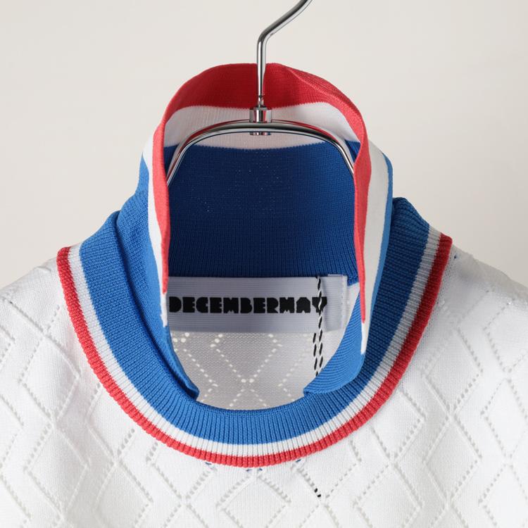 ディセンバーメイ ゴルフ ポロシャツ レディース 半袖 シャツ クルー